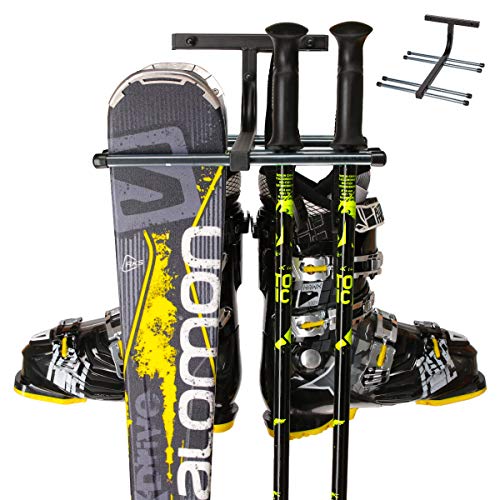 Skihalterung Skiwandhalter Skiaufbewahrung Skihalter für 4 Paar Ski Skihalterung Skiwandhalter Skiaufbewahrung Skihalter für 4 Paar Ski von Stillerbursch