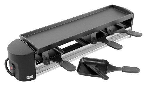 Stöckli Grill Cheeseboard, antihaft Grillplatte, 4 Raclettepfännchen, 0007.02 Stöckli Grill Cheeseboard, antihaft Grillplatte, 4 Raclettepfännchen, 0007.02 von Stöckli