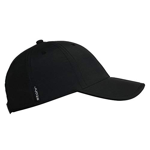 STÖHR Erwachsene Foldaway Supplex Cap Kappe, schwarz, One Size von STÖHR
