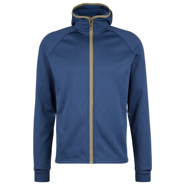 Stoic - AlsterbroSt. Stretch Fleece Hoody - Fleecejacke Gr L blau von Stoic