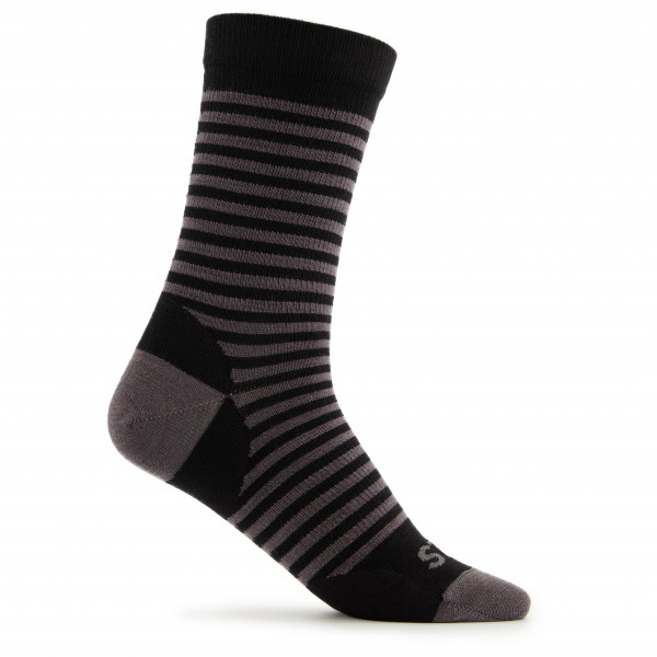 Stoic - Merino Everyday Crew Socks - Multifunktionssocken Gr 39-41 schwarz/grau von Stoic