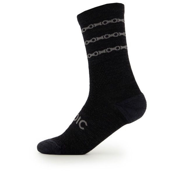 Stoic - Merino Gravel Socks - Radsocken Gr 36-38 schwarz von Stoic