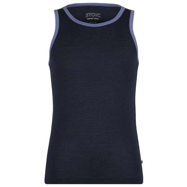 Stoic - Kid's Merino150 AlsenSt. Tank - Merinounterwäsche Gr 92 blau von Stoic