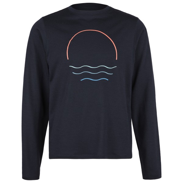 Stoic - Kid's Merino155 LaholmSt. Print L/S - Merinoshirt Gr 128 blau Stoic - Kid's Merino155 LaholmSt. Print L/S - Merinoshirt Gr 128 blau von Stoic