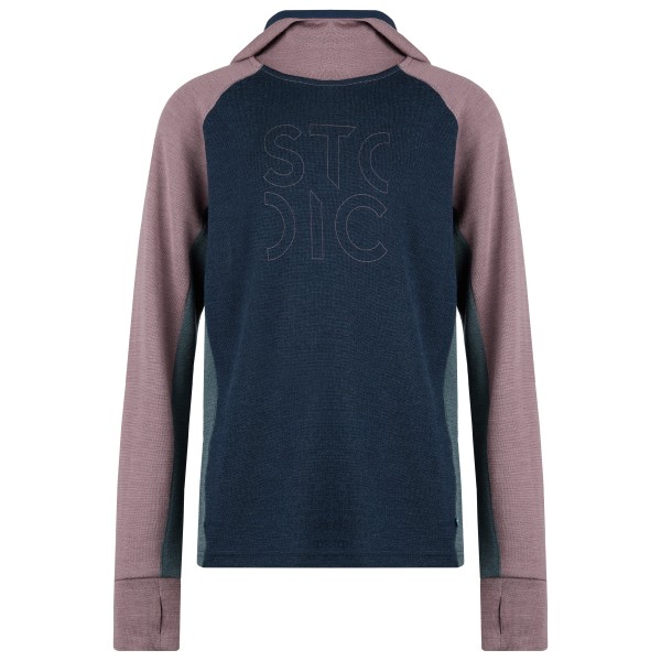 Stoic - Kid's Merino260 StadjanSt. Hoody - Merinohoodie Gr 128 blau von Stoic