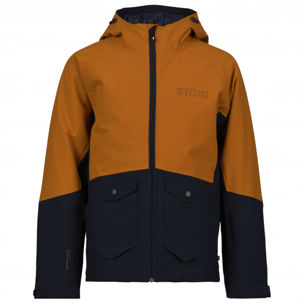 Stoic - Kid´s MountainWool VallrunSt. Ski Jacket - Skijacke Gr 104 schwarz/braun von Stoic