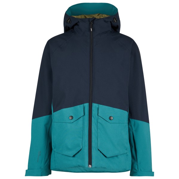 Stoic - Kid´s MountainWool VallrunSt. Ski Jacket - Skijacke Gr 164 blau/türkis von Stoic