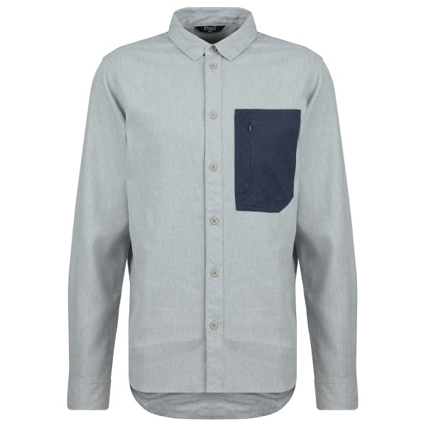 Stoic - MMXX.Lund Hemp Shirt - Hemd Gr 4XL grau von Stoic