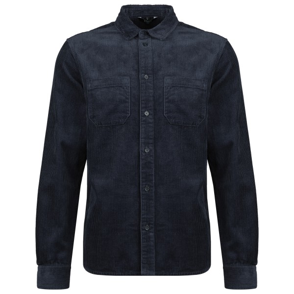 Stoic - MMXX.Mora Cord Shirt - Hemd Gr M blau/schwarz von Stoic