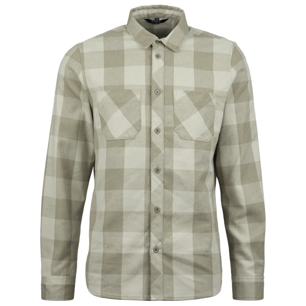 Stoic - MMXX.Storuman Hemp Flannel Shirt - Hemd Gr 3XL grau von Stoic