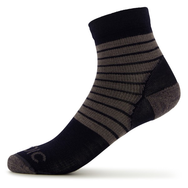 Stoic - Merino MTB Quarter Socks - Radsocken Gr 36-38 schwarz von Stoic