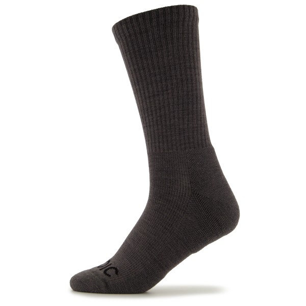 Stoic - Merino Crew Tech Rib Socks - Multifunktionssocken Gr 45-47 schwarz von Stoic