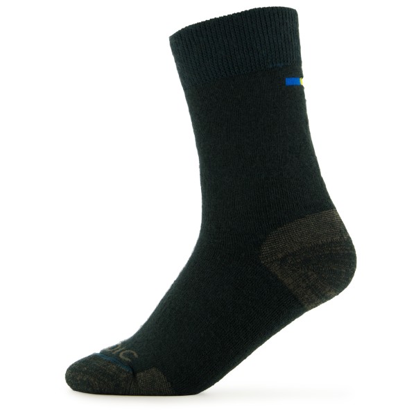 Stoic - Merino Hiking Crew Socks - Wandersocken Gr 39-41 schwarz von Stoic