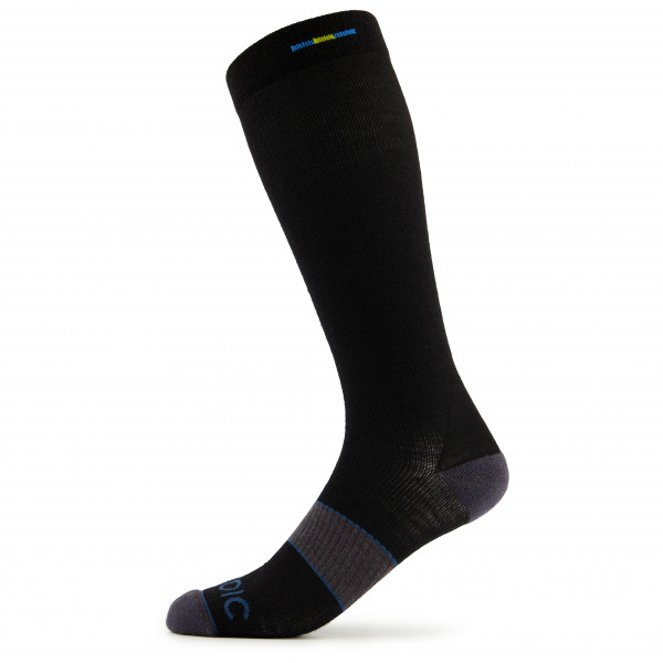 Stoic - Merino Light Compression Socks - Kompressionssocken Gr 42-44 schwarz von Stoic