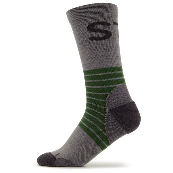 Stoic - Merino MTB Socks - Radsocken Gr 36-38 grau von Stoic