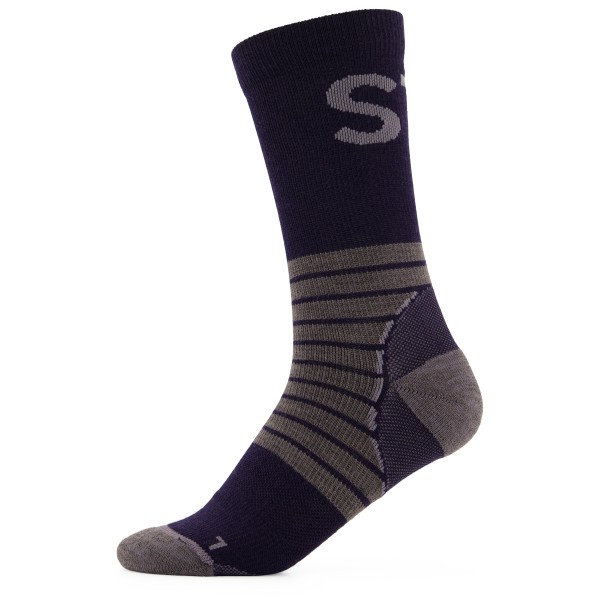 Stoic - Merino MTB Socks - Radsocken Gr 36-38 schwarz von Stoic