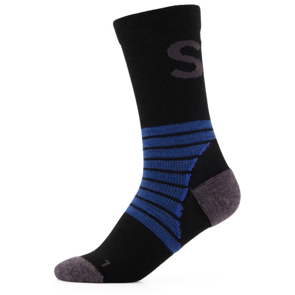 Stoic - Merino MTB Socks - Radsocken Gr 36-38 schwarz von Stoic