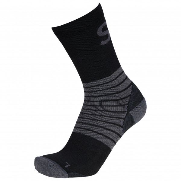 Stoic - Merino MTB Socks - Radsocken Gr 45-47 schwarz von Stoic