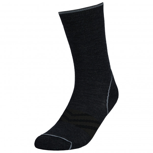 Stoic - Merino Outdoor Crew Socks Tech - Wandersocken Gr 45-47 schwarz von Stoic