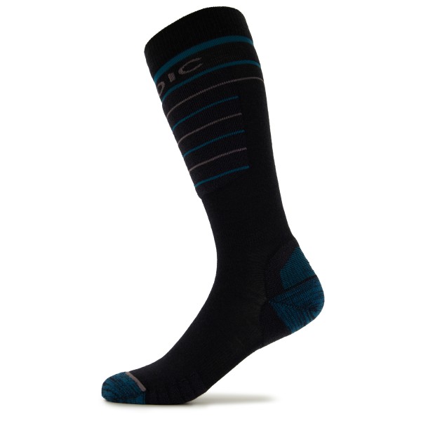 Stoic - Merino Ski Sock - Skisocken Gr 45-47 schwarz von Stoic