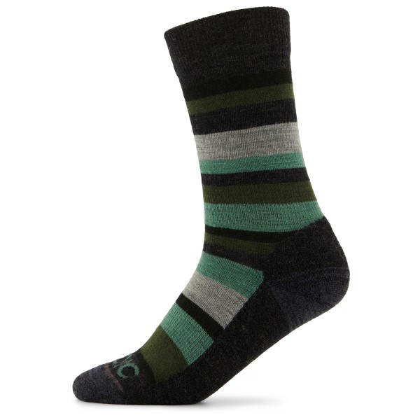 Stoic - Merino Trekking Crew Socks Stripes - Wandersocken Gr 39-41 schwarz Stoic - Merino Trekking Crew Socks Stripes - Wandersocken Gr 39-41 schwarz von Stoic