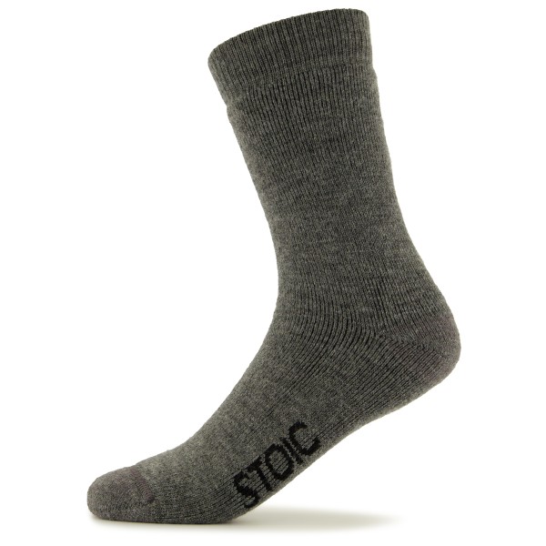 Stoic - Merino Warmwool Heavy - Merinosocken Gr 36-38 grau von Stoic