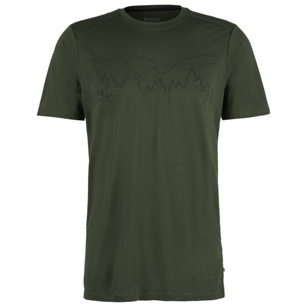 Stoic - Merino150 Heladagen T-Shirt Fjord - Merinoshirt Gr S oliv von Stoic