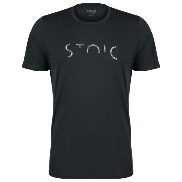 Stoic - Merino155 LaholmSt. Print T-Shirt Stripes - Merinoshirt Gr L schwarz Stoic - Merino155 LaholmSt. Print T-Shirt Stripes - Merinoshirt Gr L schwarz von Stoic