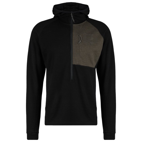 Stoic - Merino260 StadjanSt. 3/4 Zip w. Hood - Merinohoodie Gr XS schwarz Stoic - Merino260 StadjanSt. 3/4 Zip w. Hood - Merinohoodie Gr XS schwarz von Stoic