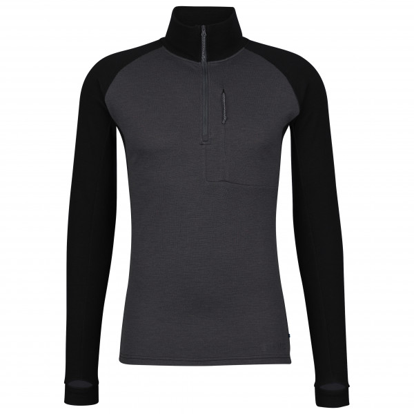 Stoic - Merino260 StadjanSt. Zip Pullover - Merinopullover Gr M grau/schwarz von Stoic