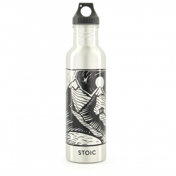 Stoic - Stainless Steel BottleSt. - Trinkflasche Gr 750 ml weiß von Stoic