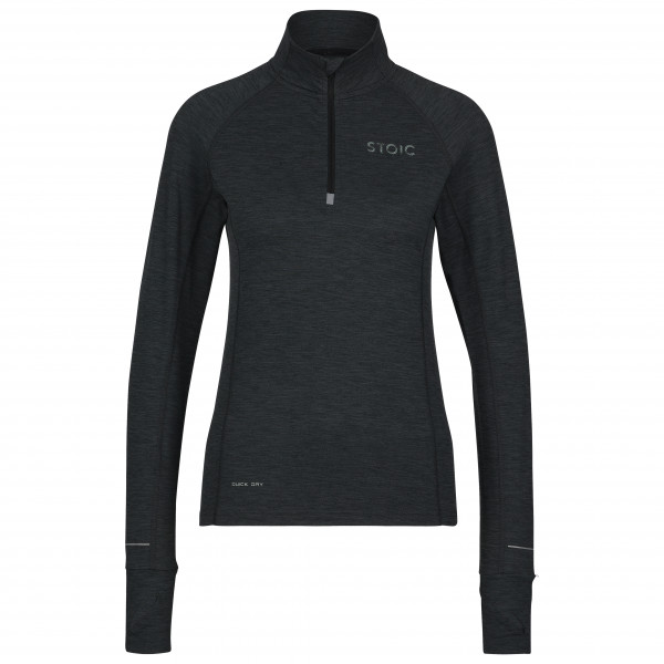 Stoic - Women's HelsingborgSt. Performance L/S with Zip - Laufshirt Gr M schwarz von Stoic