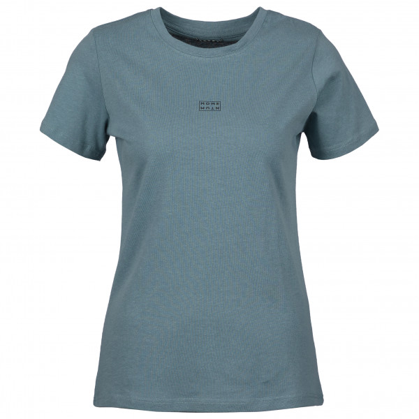 Stoic - Women's Hemp30 ValenSt. T-Shirt - T-Shirt Gr 34 grau/türkis von Stoic