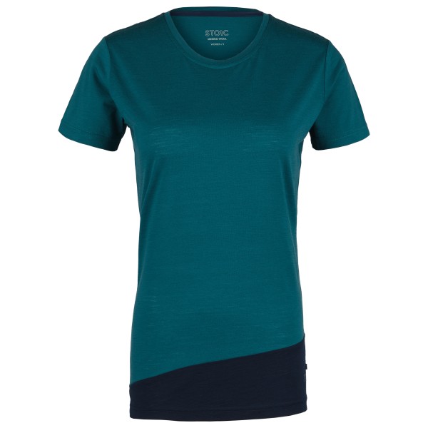 Stoic - Women's Merino150 HeladagenSt. T-Shirt Multi slim - Merinoshirt Gr 34 blau von Stoic