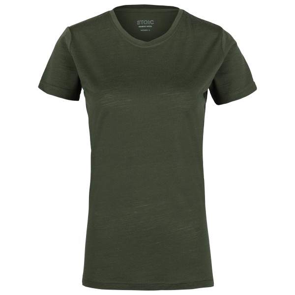 Stoic - Women's Merino150 HeladagenSt. T-Shirt slim - Merinoshirt Gr 44 oliv von Stoic