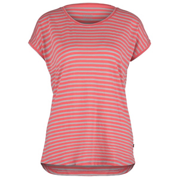 Stoic - Women's Merino150 MMXX. T-Shirt Striped loose - Merinoshirt Gr 42 rosa von Stoic