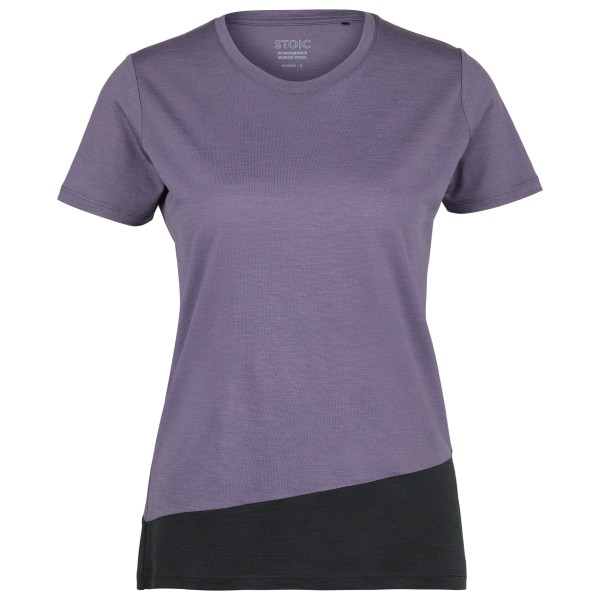 Stoic - Women's Merino155 LaholmSt. Colorblock T-Shirt - Merinoshirt Gr S grau Stoic - Women's Merino155 LaholmSt. Colorblock T-Shirt - Merinoshirt Gr S grau von Stoic