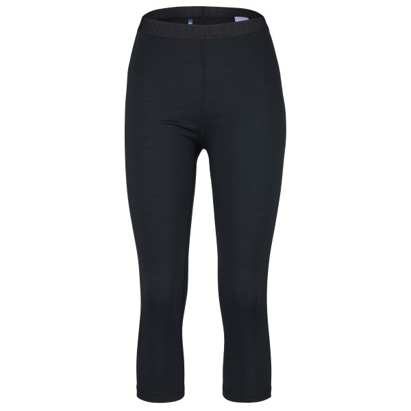 Stoic - Women's Merino180 BengtSt. 3/4 Pants - Merinounterwäsche Gr XXL schwarz von Stoic