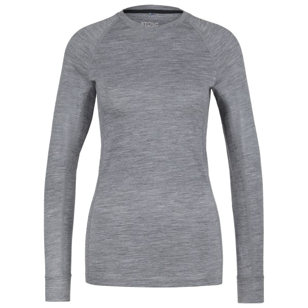 Stoic - Women's Merino180 BengtSt. L/S - Merinounterwäsche Gr XS grau von Stoic