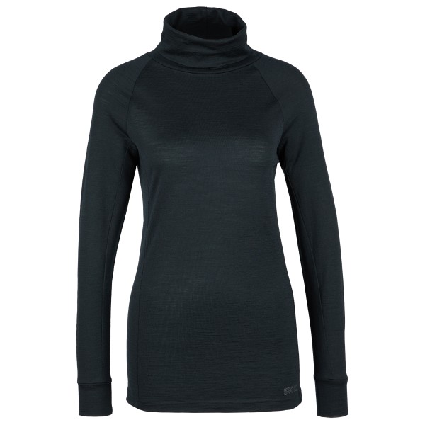 Stoic - Women's Merino180 SvenstaSt. Turtle Neck - Merinounterwäsche Gr 38 schwarz von Stoic