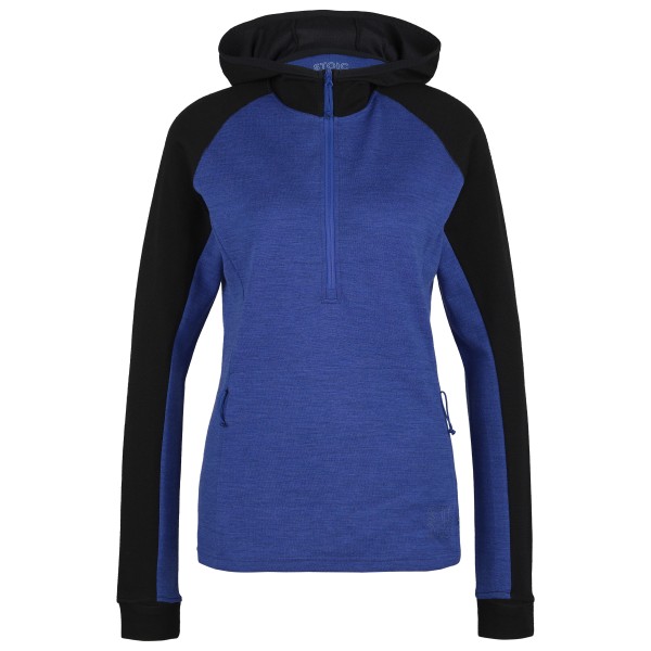 Stoic - Women's Merino260 StadjanSt. 3/4 Zip w. Hood - Merinohoodie Gr 34 blau Stoic - Women's Merino260 StadjanSt. 3/4 Zip w. Hood - Merinohoodie Gr 34 blau von Stoic