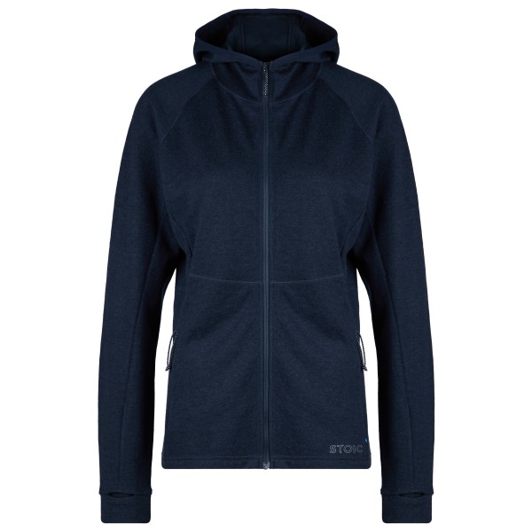 Stoic - Women's Merino260 StadjanSt. Hoody - Merinohoodie Gr XS blau von Stoic