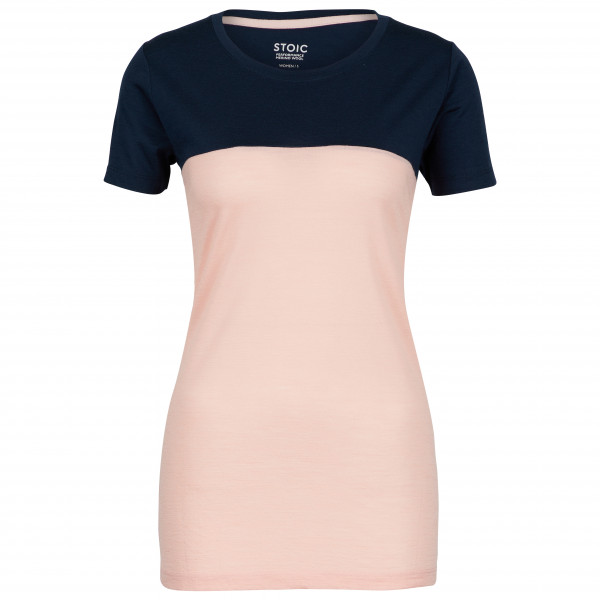 Stoic - Women's MerinoMesh150 BensjonSt. II T-Shirt - Merinoshirt Gr 42 rosa von Stoic