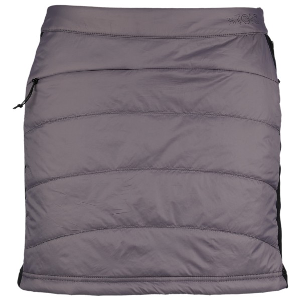 Stoic - Women's MountainWool KilvoSt. Padded Skirt - Kunstfaserrock Gr 46 grau von Stoic