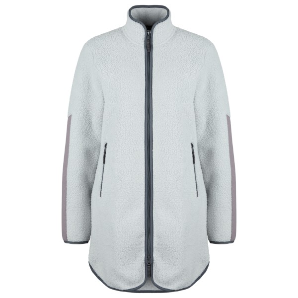 Stoic - Women's NorrvikSt. Pile Fleece Jacket Long - Fleecejacke Gr 40 grau von Stoic