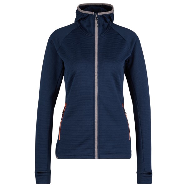 Stoic - Women's PaukiSt. Waffle Fleece Hoody - Fleecejacke Gr 34;36;38;42;44 blau;schwarz von Stoic