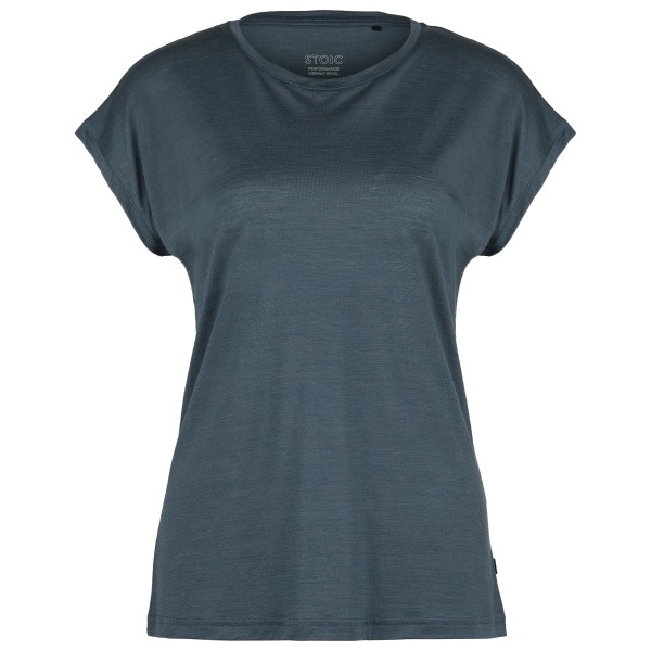 Stoic - Women's Performance Merino150 BydalenSt. Shirt - Merinoshirt Gr 34;36;38;40;42;44;46 blau;schwarz von Stoic