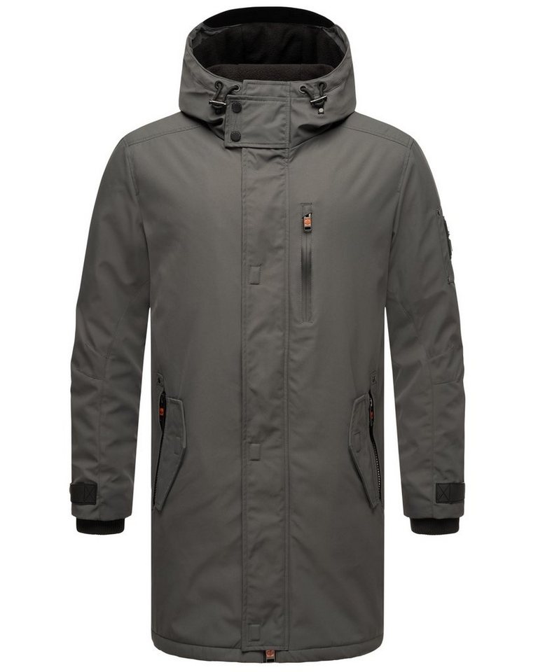 Stone Harbour Kurzmantel Lanzoo Cooler Herren Übergangsmantel mit großer Kapuze Stone Harbour Kurzmantel Lanzoo Cooler Herren Übergangsmantel mit großer Kapuze von Stone Harbour