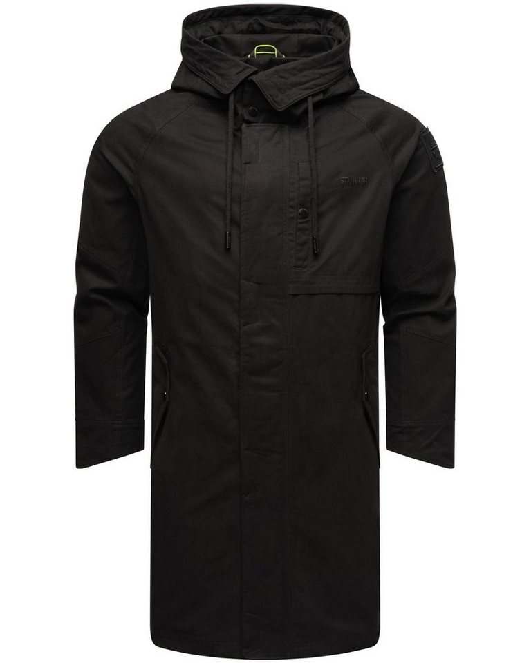 Stone Harbour Kurzmantel Yaroon Cooler Herren Übergangsmantel mit großer Kapuze Stone Harbour Kurzmantel Yaroon Cooler Herren Übergangsmantel mit großer Kapuze von Stone Harbour