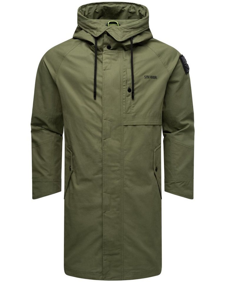 Stone Harbour Kurzmantel Yaroon Cooler Herren Übergangsmantel mit großer Kapuze Stone Harbour Kurzmantel Yaroon Cooler Herren Übergangsmantel mit großer Kapuze von Stone Harbour